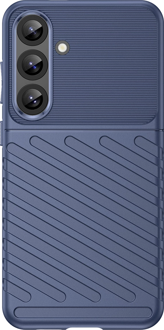 Mbështjellës Hurtel Thunder Case për Samsung Galaxy S25+, TPU, Kaltër