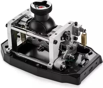 Bazë për joystick Thrustmaster AVA Base, modulare metalike, AXY, kompatibile PC, e zezë/argjendtë