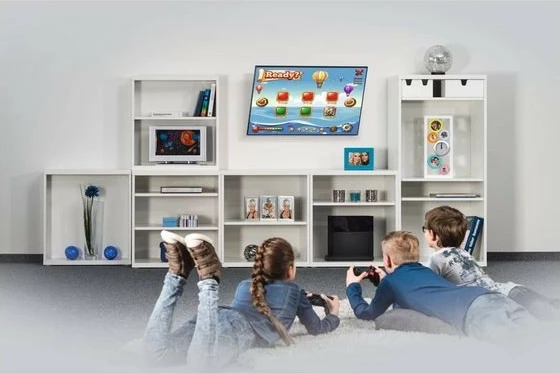 Mbajtëse muri për TV Hama Motion XL, VESA 800x400, për TV 37-75", e zezë