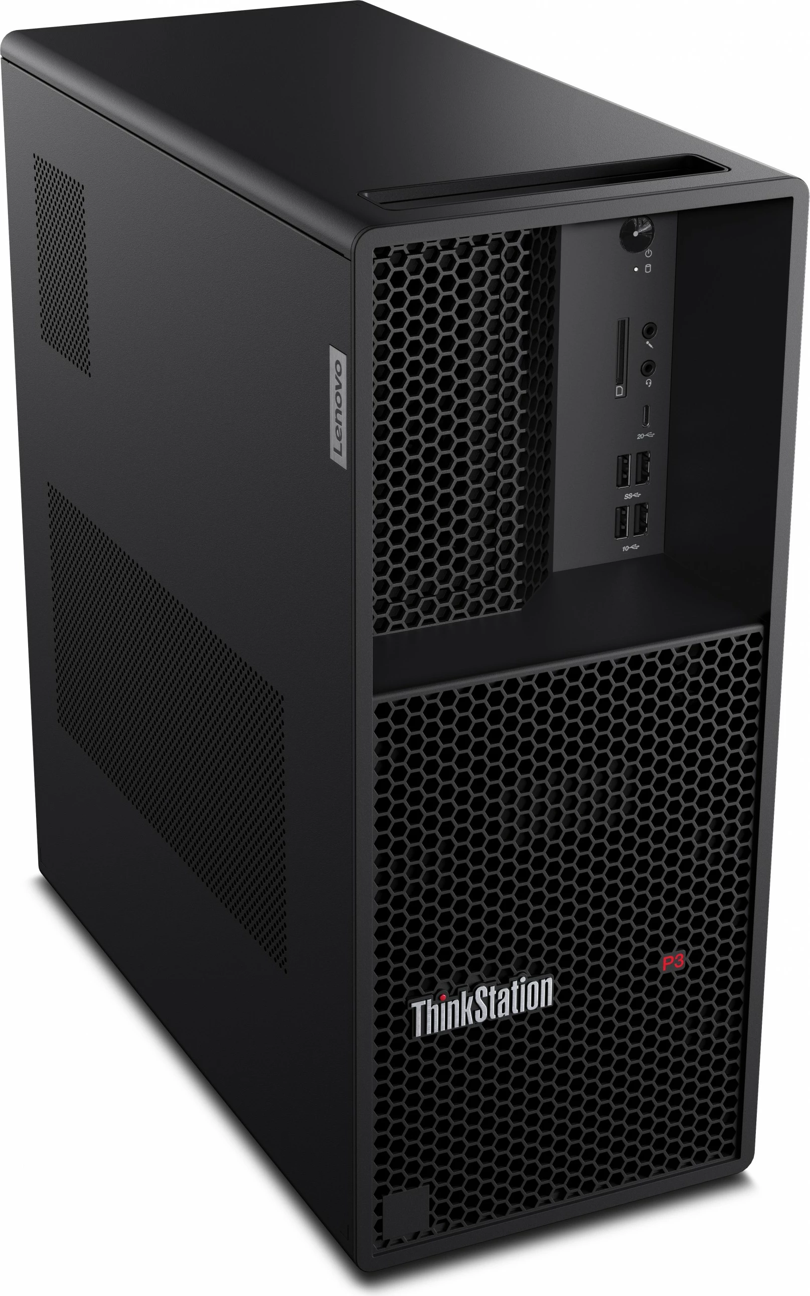 Kasë Lenovo ThinkStation P3 Tower Ultra9 285K, 64GB RAM, 1TB SSD, Windows 11 Pro, e zezë