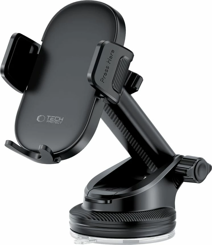 Mbështjellës veture Tech-Protect V7 për kokpit/xham/ventilator, i zi