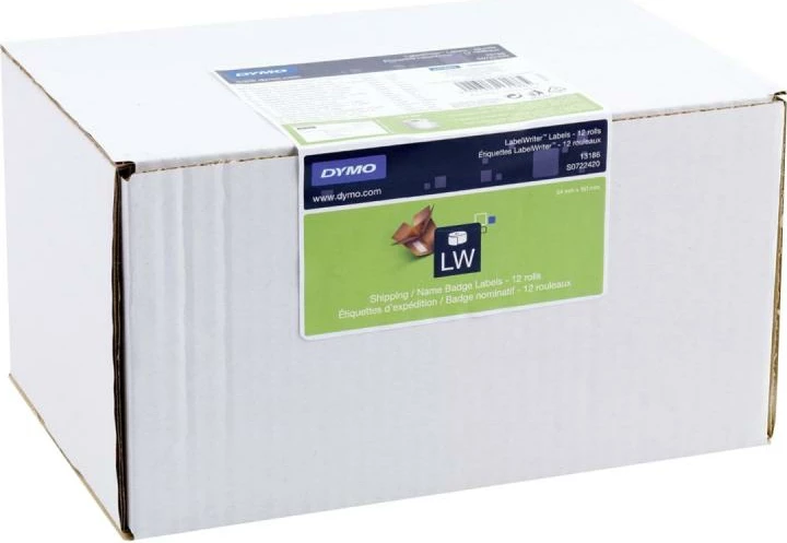 Etiketa transporti Dymo LabelWriter S0722420 54 x 101 mm, e bardhë, paketë 12 copë