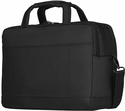 Çantë e laptopit SmartGuard Wenger me një xhep tableti me akses të shpejtë, e zezë