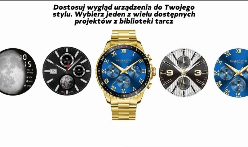 Smartwatch për meshkuj Gravity, e zezë
