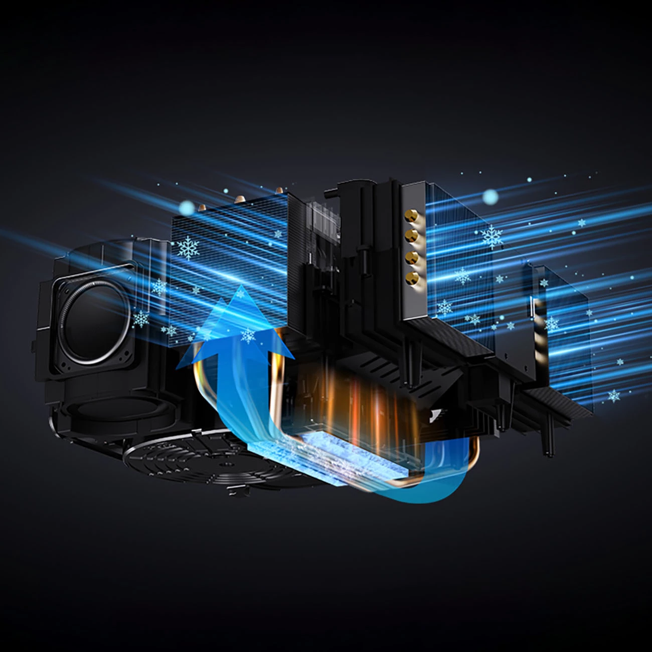 Projektor multimedial Yaber K3 Pro me JBL altoparlantë dhe subwoofer, FullHD 1080p, i zi