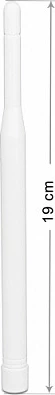 Antenë DeLOCK 89622, SMA male, 2.9 dBi, LTE/GSM/UMTS/LoRa, e bardhë
