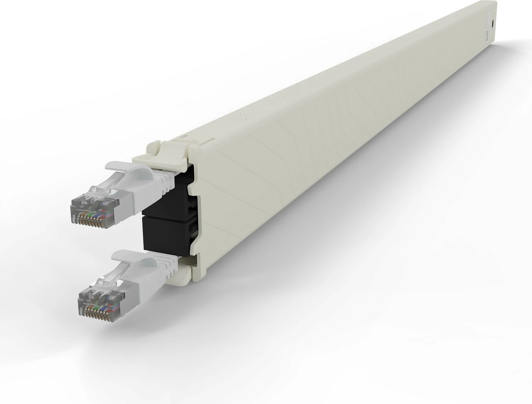 Kasetë kablloje PATCHBOX patchbox.one 30RU, Cat6a U/FTP (STP), 1.8 m, RJ-45 në RJ-45, e bardhë