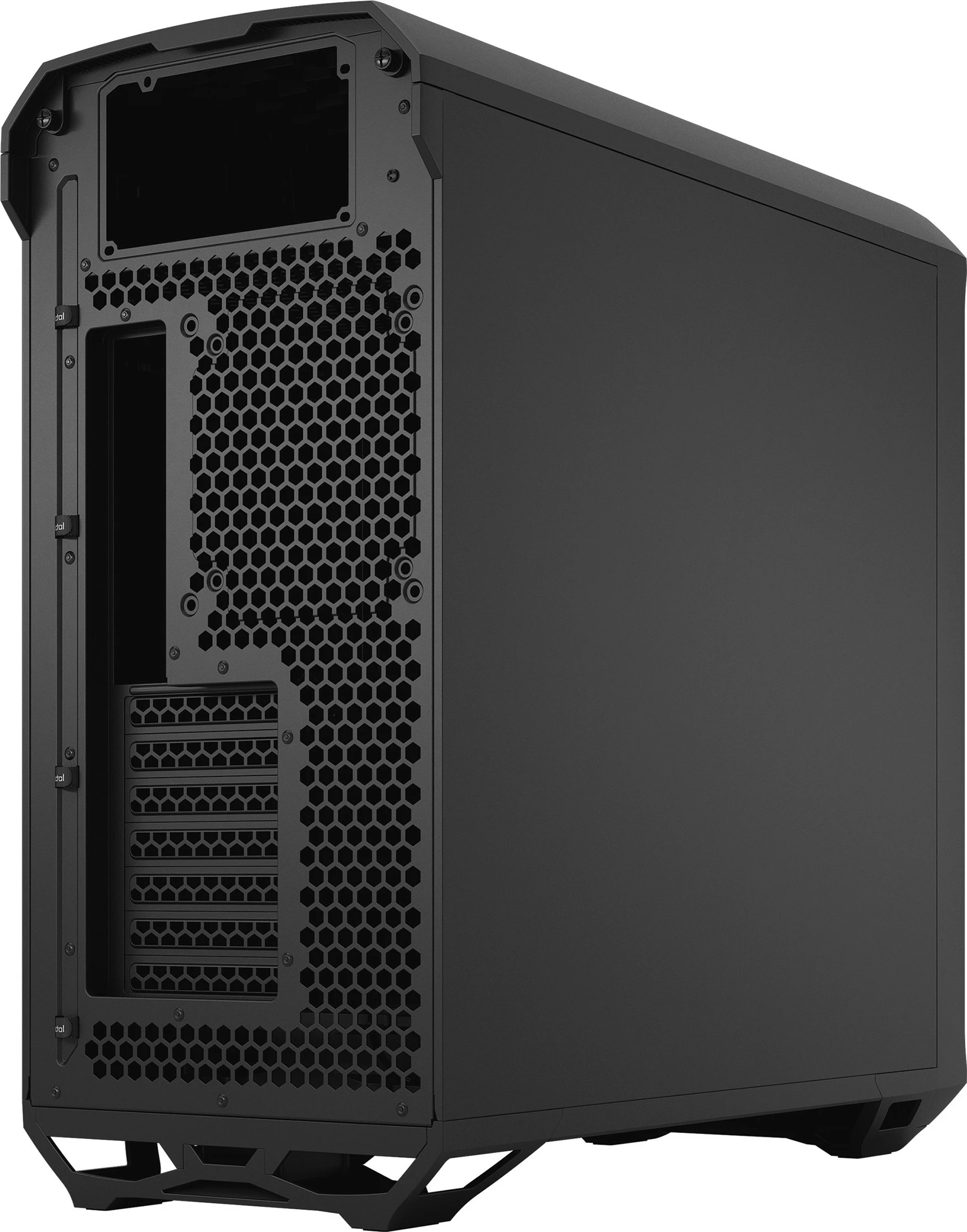 Kasë Fractal Design Torrent, Tower, PC, ATX, EATX, ITX, micro ATX, SSI CEB, Steel, Gaming, e zezë