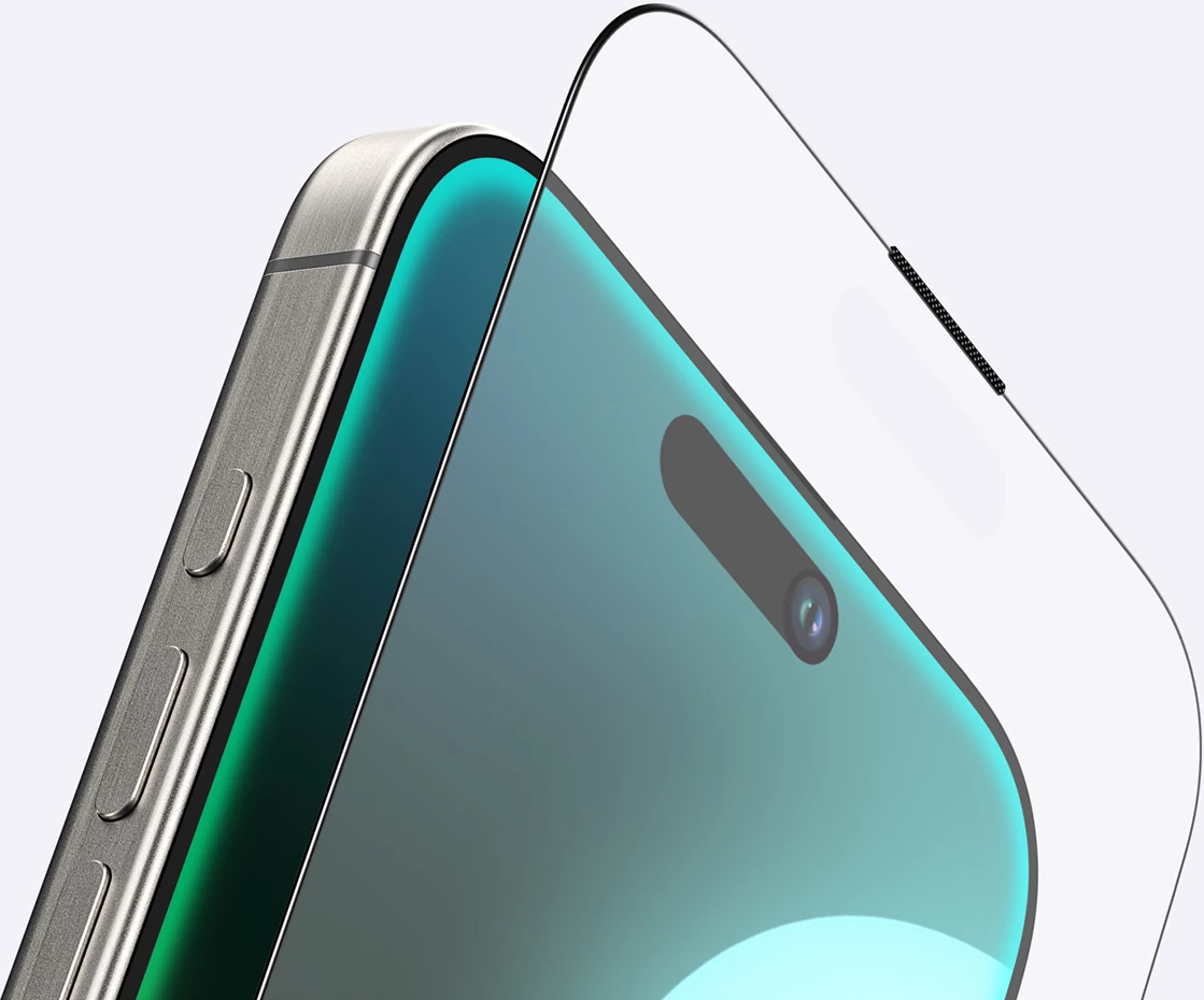 Xham mbrojtës AmazingThing Titan Matte Glass për iPhone 16 Pro, transparent/mat