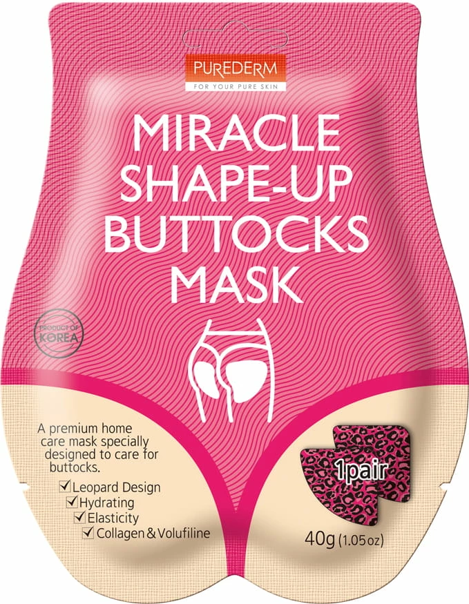 Maskë për vithe Purederm Miracle Shape-Up Buttocks Mask për femra, 40g