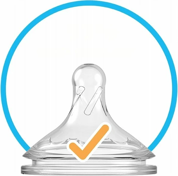 Biberon Dr. Brown's Options+ Level 3 (WN3201), silikon, 2 copë