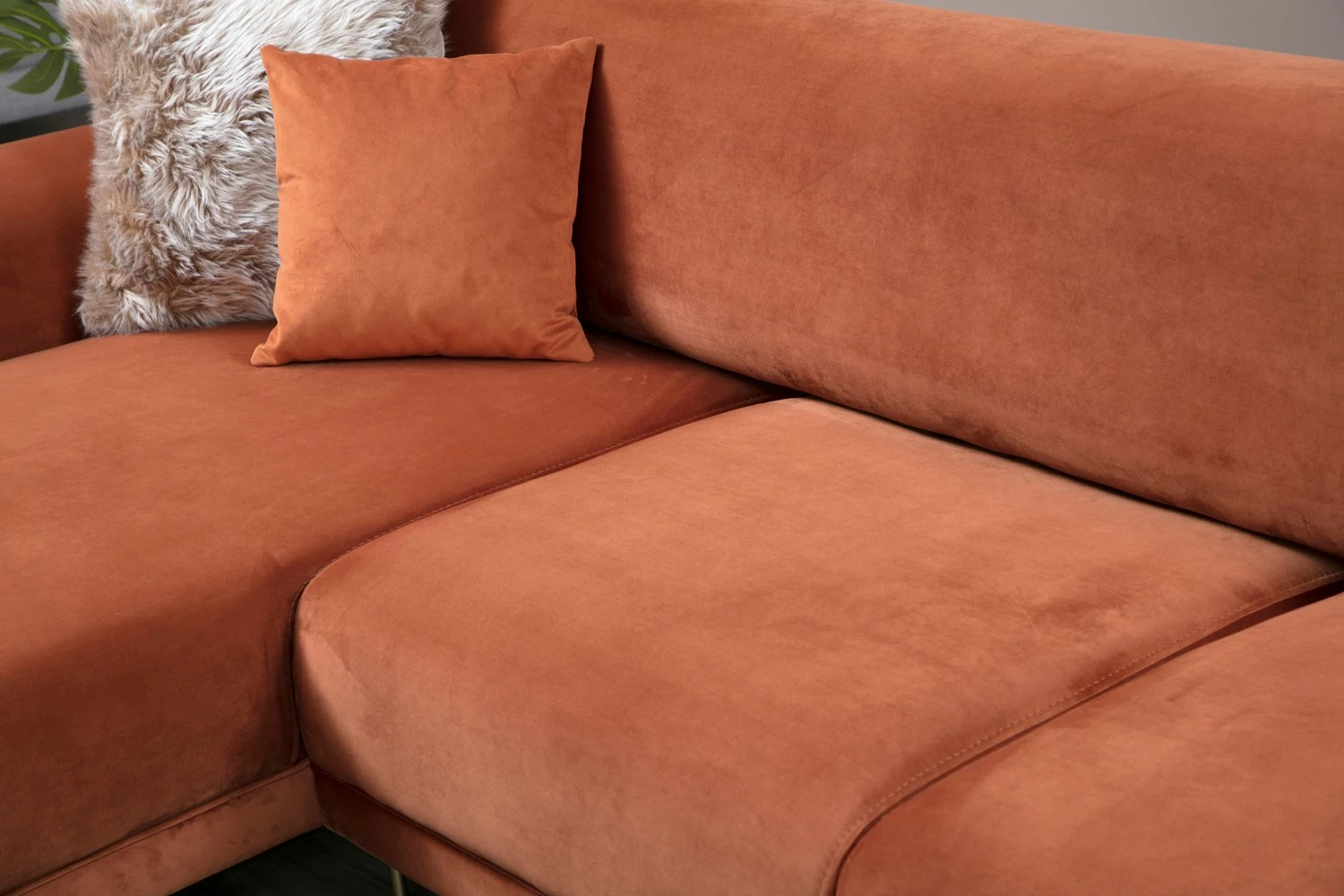 Kënd-sofë krevate Atelier del Sofa, këndi majtas, ngjyrë kanelle (Chl-3R)