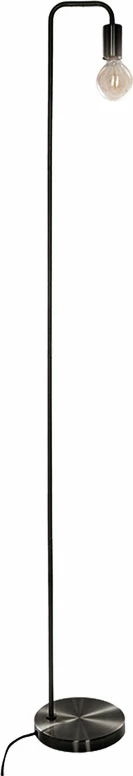 Llambë dyshemeje Keli E27 40W e zezë D20x150cm