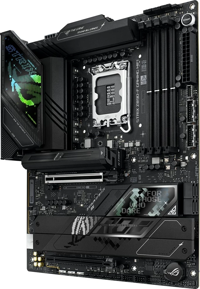 Pllakë amë ASUS ROG STRIX Z890-F GAMING WIFI, Socket LGA 1851, ATX, E zezë