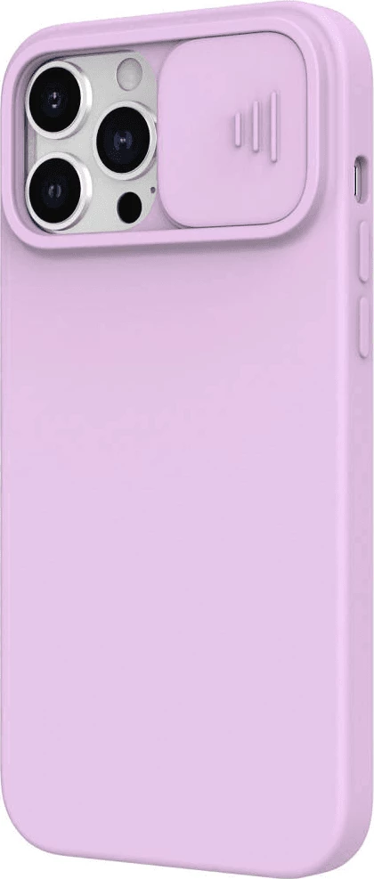 Mbështjellës silikoni ONASI Lens Cover për Samsung Galaxy A14, i hollë me mbrojtje kamere, vjollcë