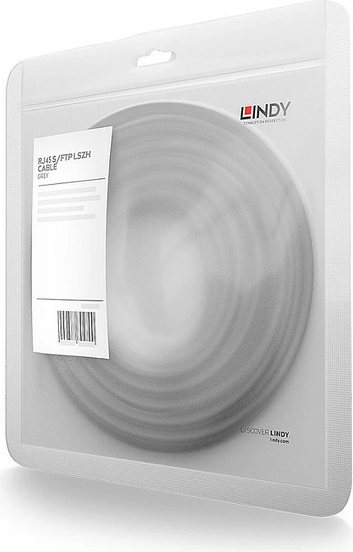 Kabllo rrjeti LINDY Cat7 S/FTP LSZH, 1.5m, RJ45-RJ45, gri