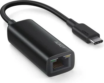 adapter rrjeti AUKEY CB-A30 USB-C në Gigabit Ethernet 1 Gb/s, USB 3.0 Type-C, LED tregues, kasë alumini