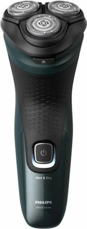 Makinë rroje Philips Series 3000X X3052/00, rrotulluese, Wet & Dry, pa kabllo, karikim i shpejtë, me trimmer, e zezë