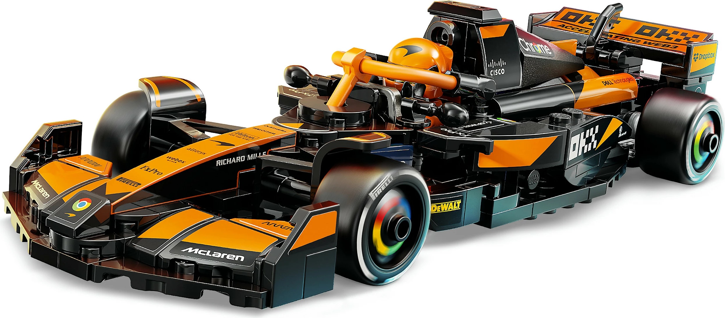 Set ndërtimi LEGO McLaren F1® Team MCL38, 269 pjesë, shumëngjyrësh