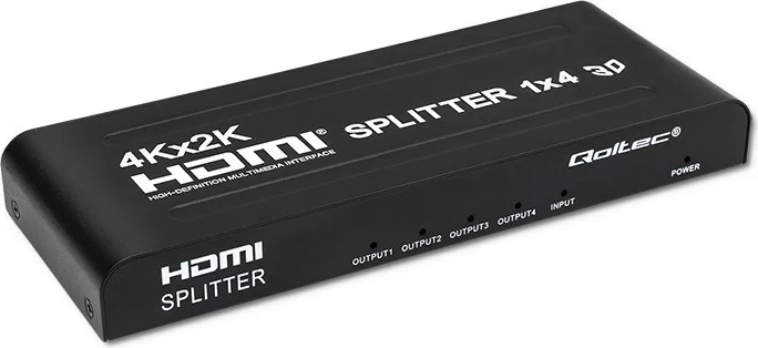 Splitter HDMI Qoltec 51798, 4 x HDMI, 4K x 2K, i zi