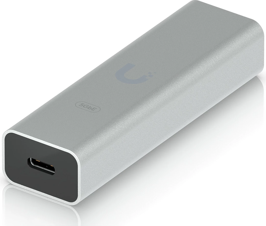 Adapter Ethernet Ubiquiti UACC-ADAPTER-RJ45-USBC-5GE, USB-C në RJ45, 5GbE, zi/hiri