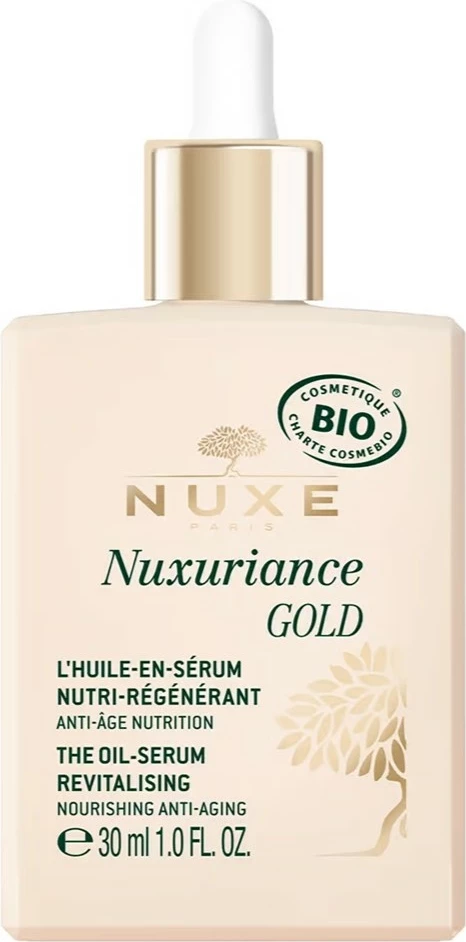 Serum për fytyrë Nuxe Nuxuriance Gold Oil Revitalizing për femra, 30ml