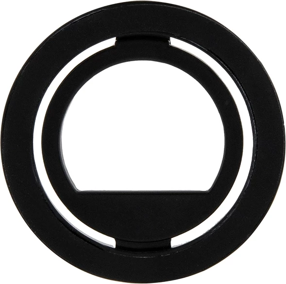 Mbështjellës Guess MagSafe Ring Stand me kristale, për celular, i zi