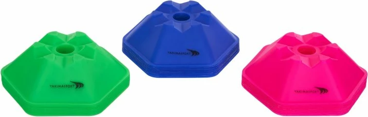 Ishuj trajnimi Yakima Sport 100621, të gjelbra, set 10 copë