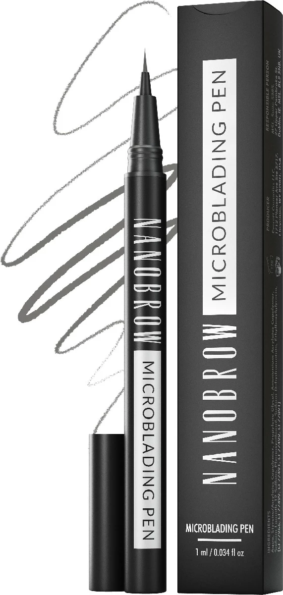 Laps për vetulla Nanobrow Microblading Pen Precise Dark Blonde 1ml