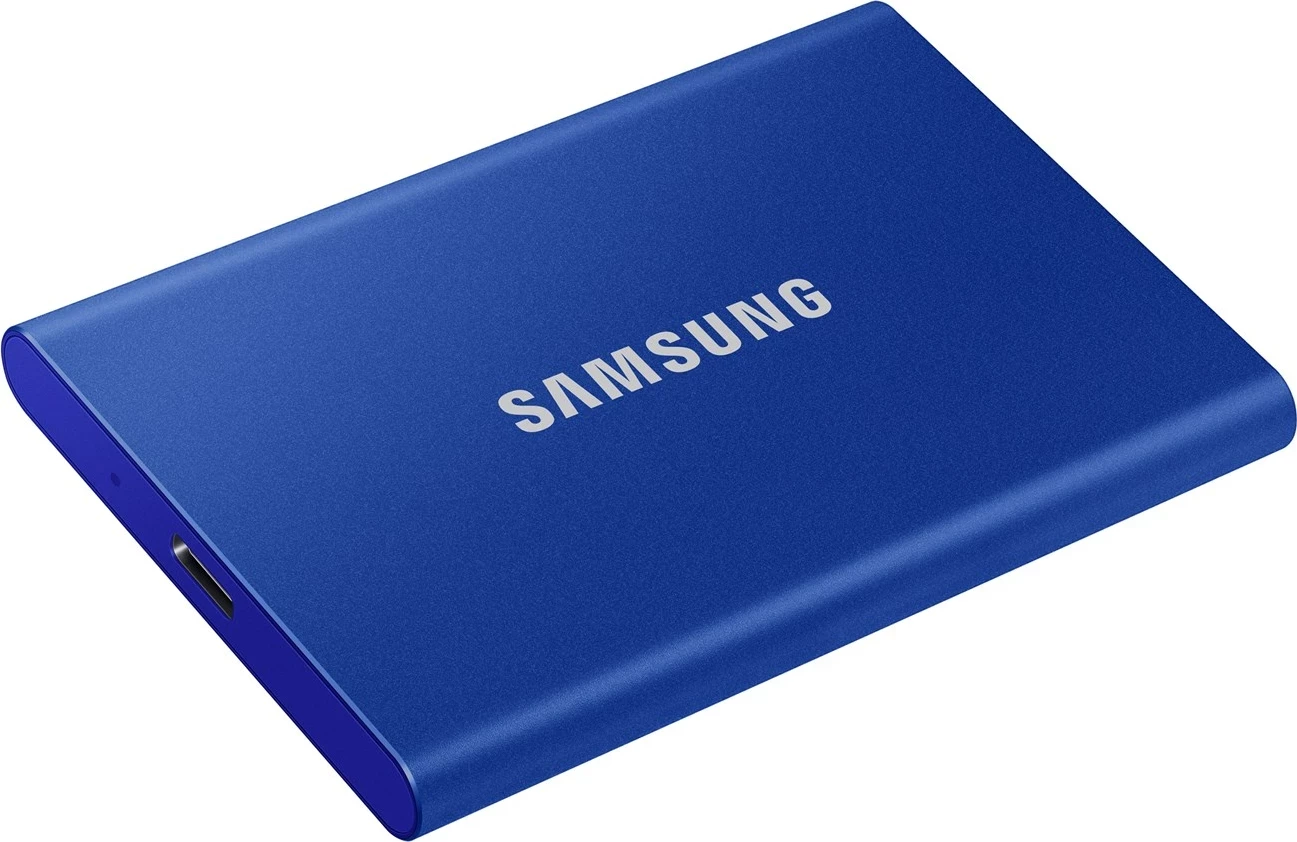 SSD i jashtëm Samsung T7, 2 TB, USB Type-C 3.2 Gen 2, Blu