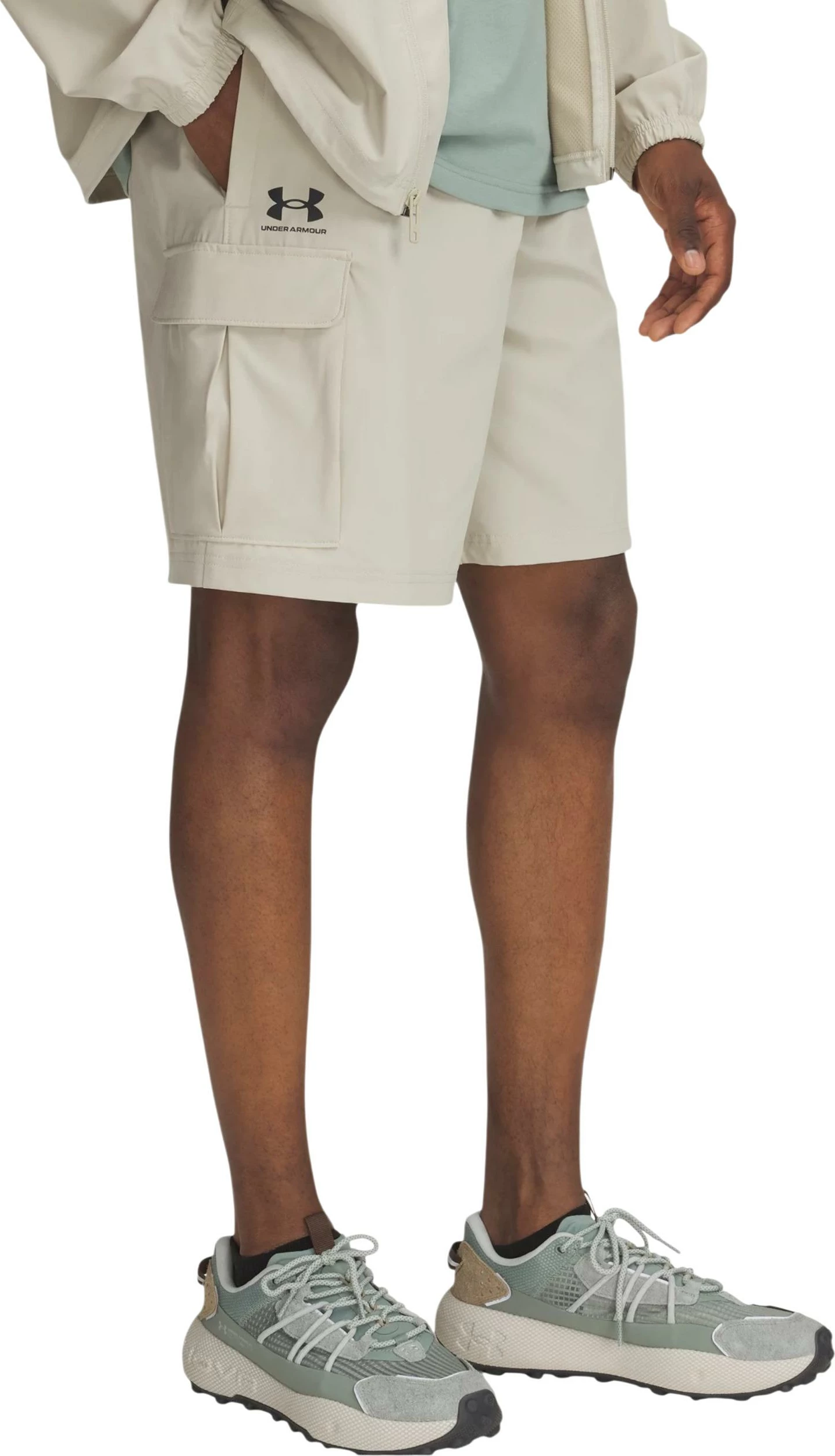 Shorce për meshkuj Under Armour UA Vibe Woven Cargo Short 1386560, bezhë