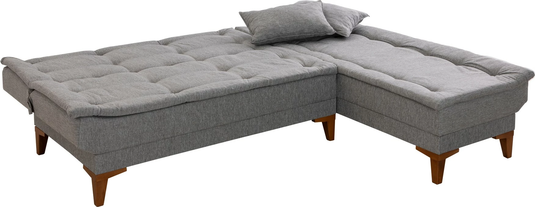 Kënd-sofë krevati Atelier del Sofa, Santo, ngjyrë gri