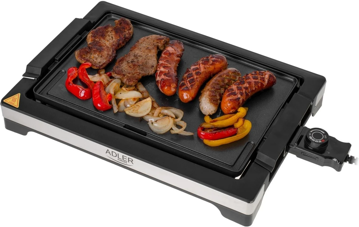 Grill tavoline Adler AD 6613, ngjyrë e zezë
