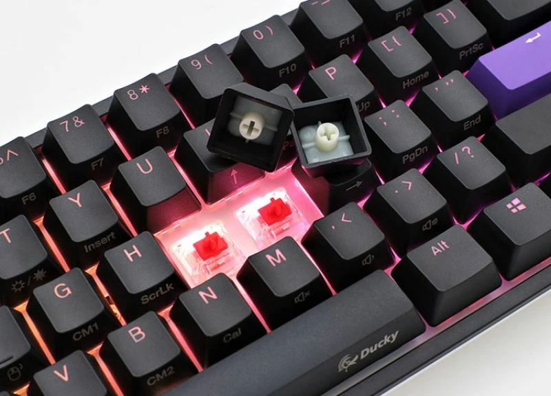 Tastierë mekanike gaming Ducky One 2 Pro Mini, e zezë
