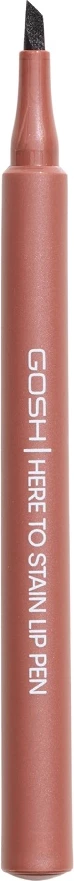 Laps për buzë Gosh Here To Stain Lip Pen për femra 006 Coffee 1ml