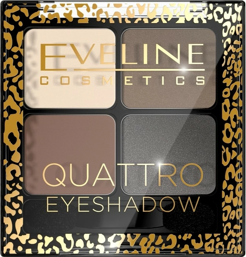 Paletë për sy Eveline Cosmetics Quattro Eyeshadow për femra 10, 7.2g