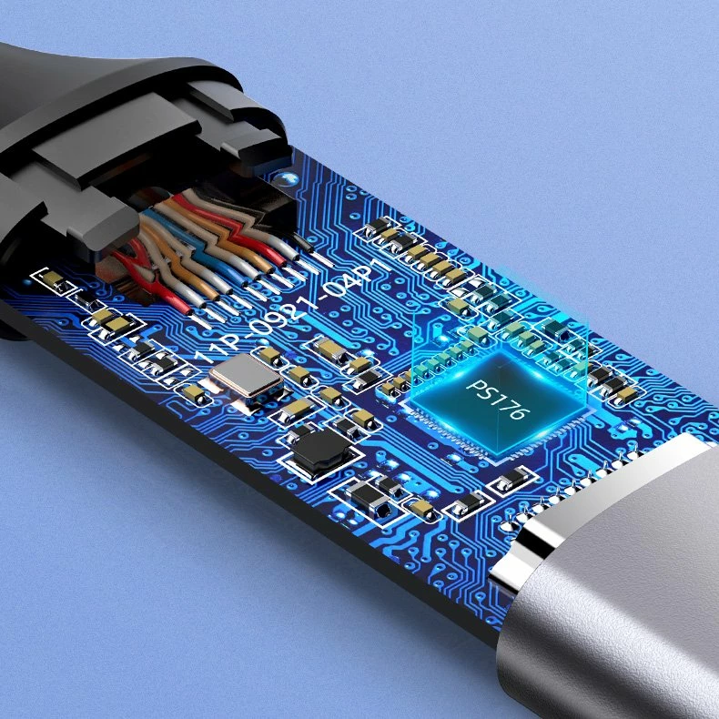 Adapter Ugreen USB Type C në HDMI 2.0, 4K @ 60 Hz, Thunderbolt 3, Gri