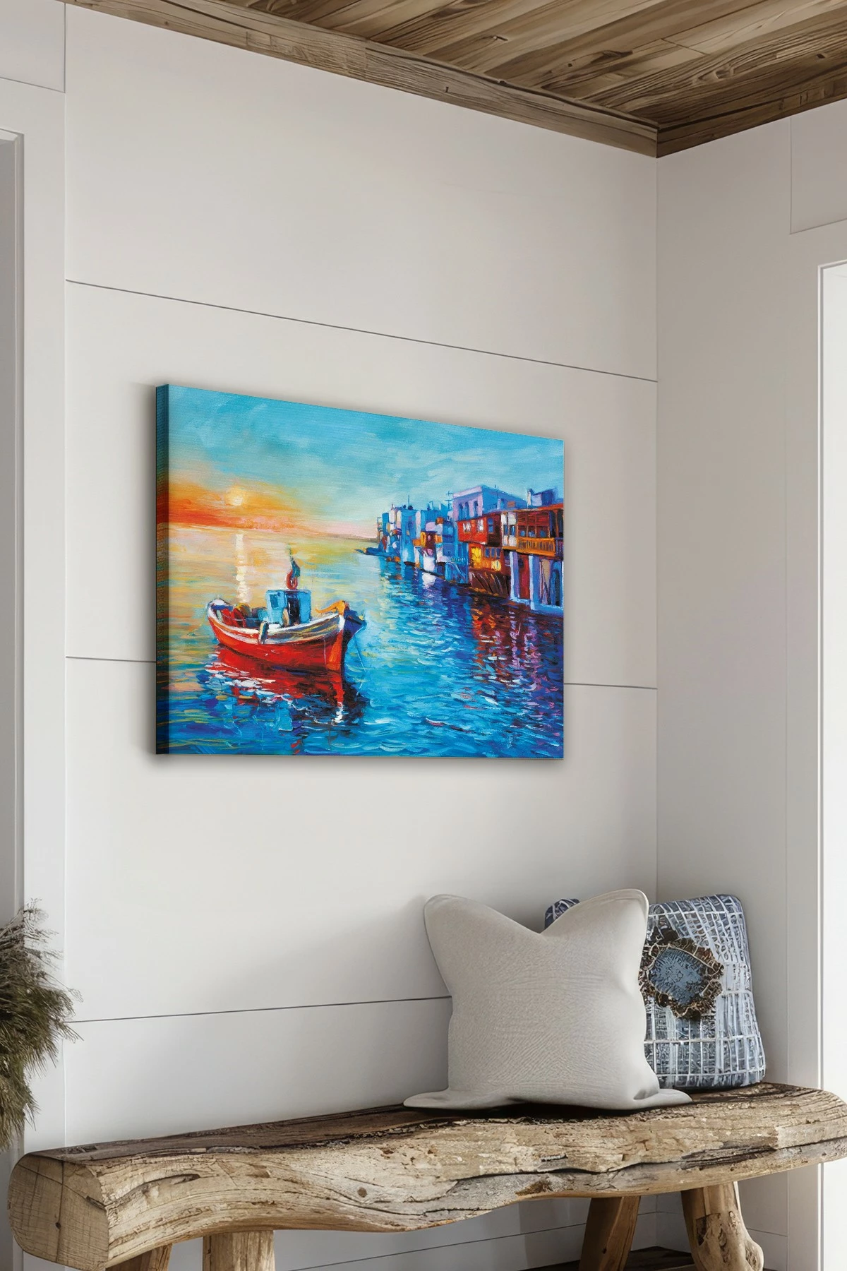Pikturë dekorative në kanavacë, shumëngjyrëshe, Ersyfdc163, 50x70cm