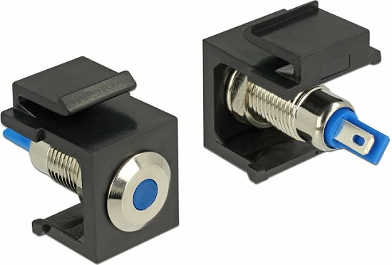 Modul LED Keystone DeLOCK 86461, 6V DC, 3A, zi/blu/inoks