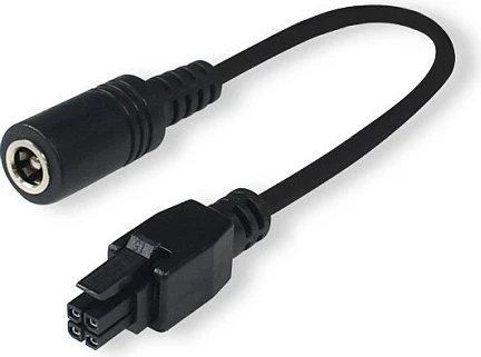 Kabllo furnizimi DC Teltonika PR2PD01B, 0.1 m, DC femër në 4-pin mashkull, e zezë