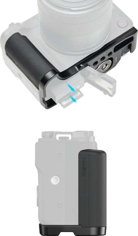 Mbështjellës SmallRig 5429 me dorezë për Canon EOS R50, i zi