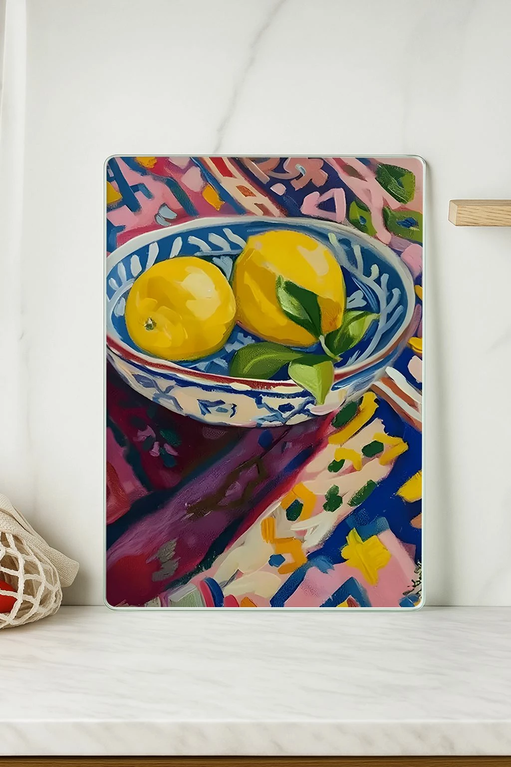 Dërrasë prerëse Hermia, shumëngjyrëshe, Kes-00025, 30x40cm