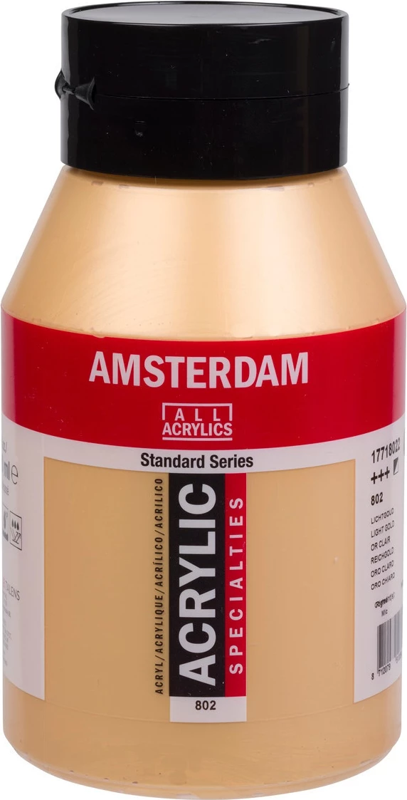 Amsterdam Standard Series Acrylic – Light Gold 802