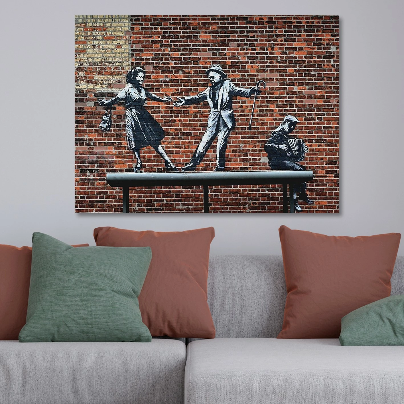 Pikturë dekorative në kanavacë Wallity, KNV4557_70100, 70x100cm