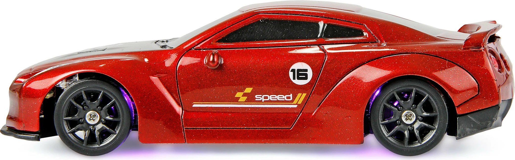 Vetura me telekomandë AMEWI Drift Sport GTR, 1:43, 4WD, Gyro, 2.4GHz, RTR, e kuqe