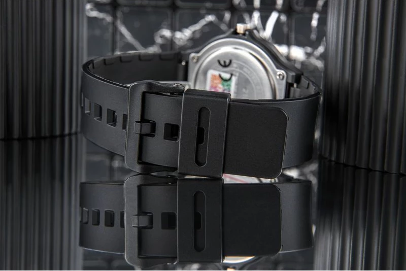 Orë dore për meshkuj Skmei, e zezë