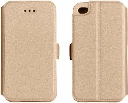 Mbështjellës HAVANA Flip Cover për iPhone 7 Plus, me xhep karte, ari