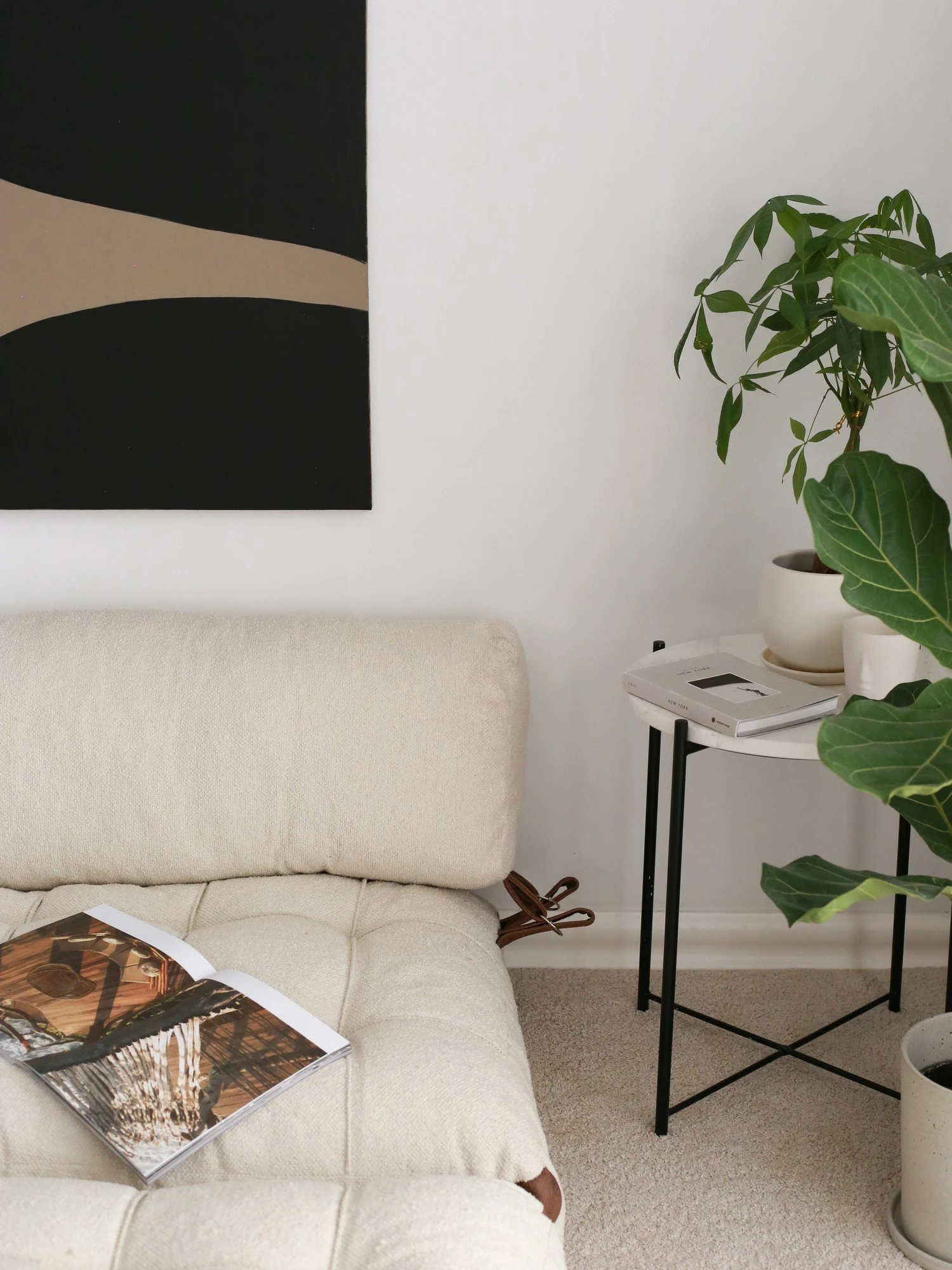 Divan-krevat 2 vende, stof Teddy, krem, Fold Teddy 2