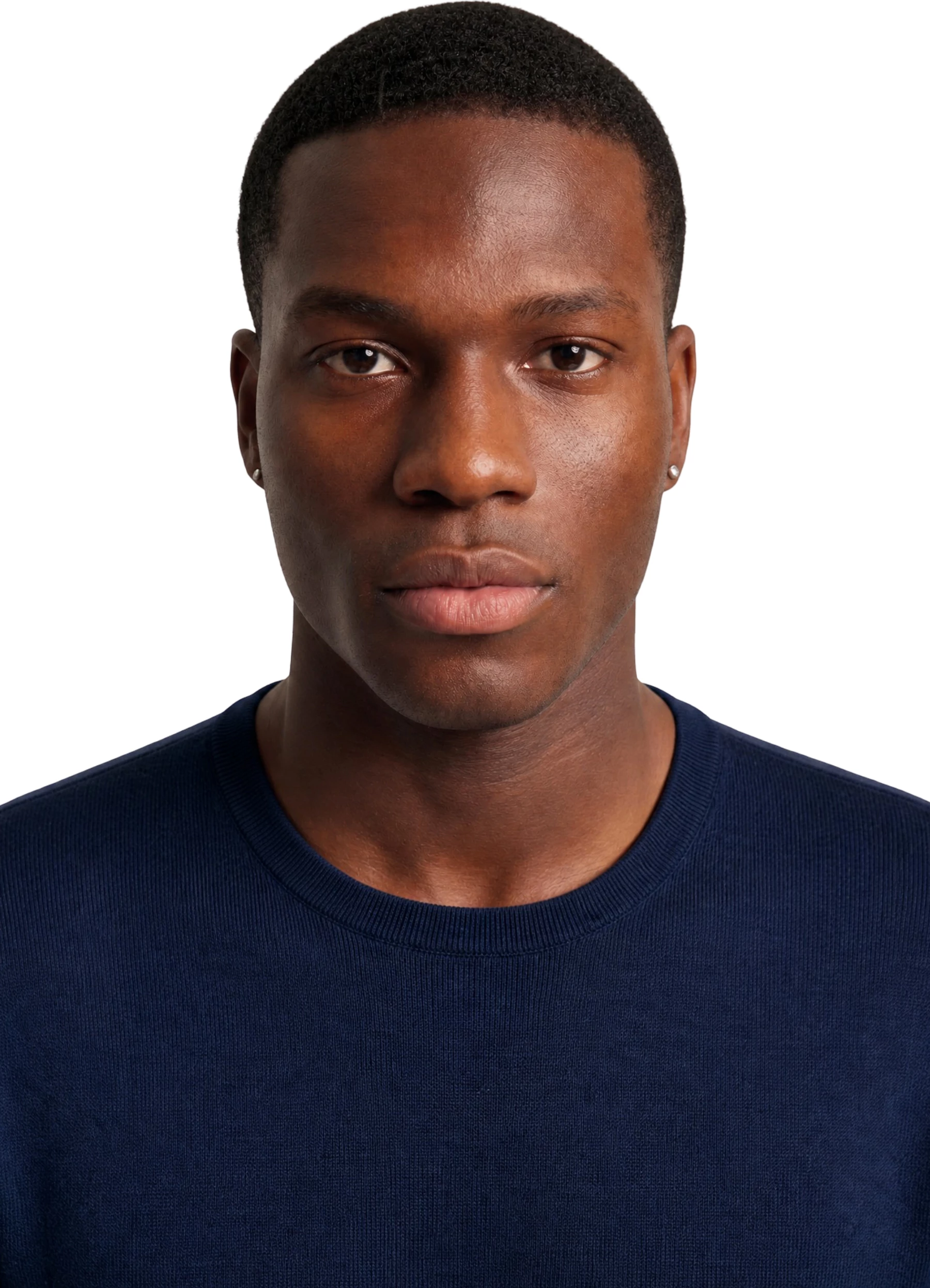 Xhemper për meshkuj Calvin Klein Merino RWS Crew Neck K10K109474, i kaltër [Madhësia: S]