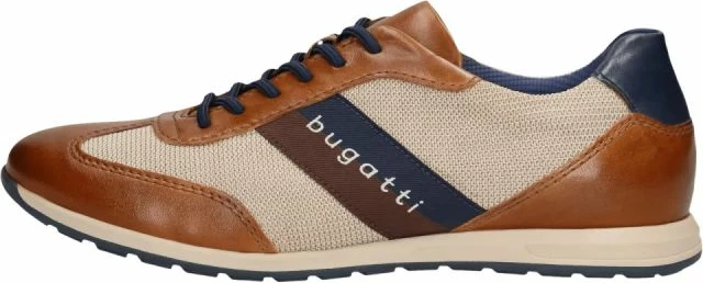 Atlete për meshkuj Bugatti, kafe/bezhë